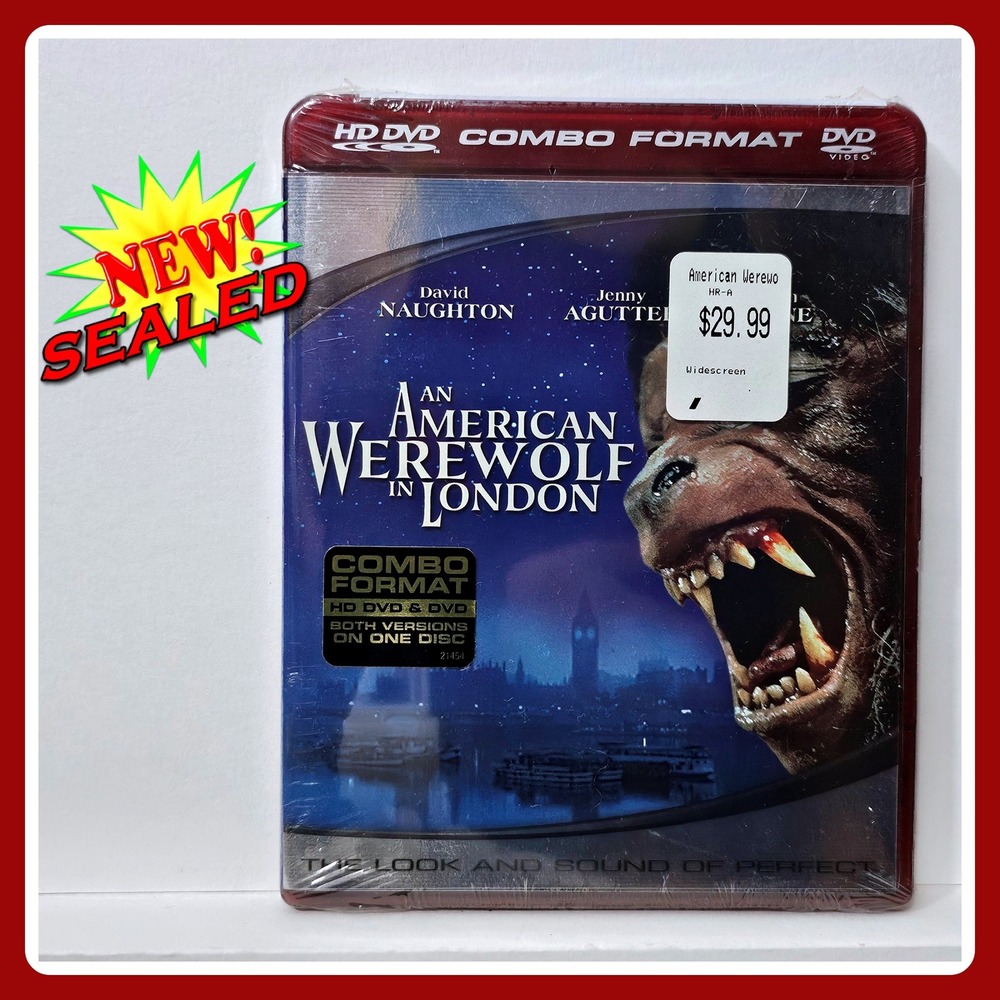 Universal An American Werewolf in London HD DVD DVD Combo John Landis New Sealed
